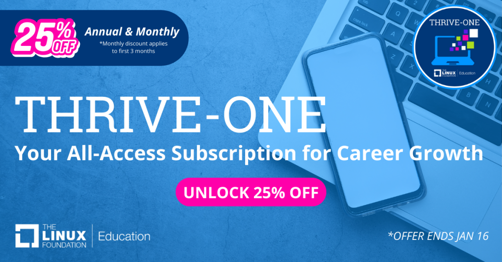 Thrive-One Jan 2026 Promotion