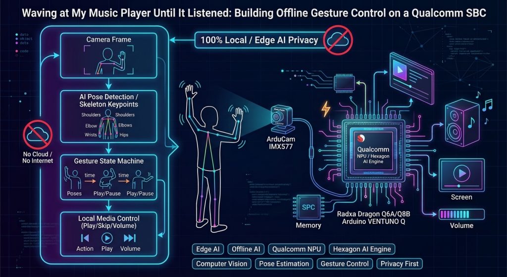 offline AI gesture control