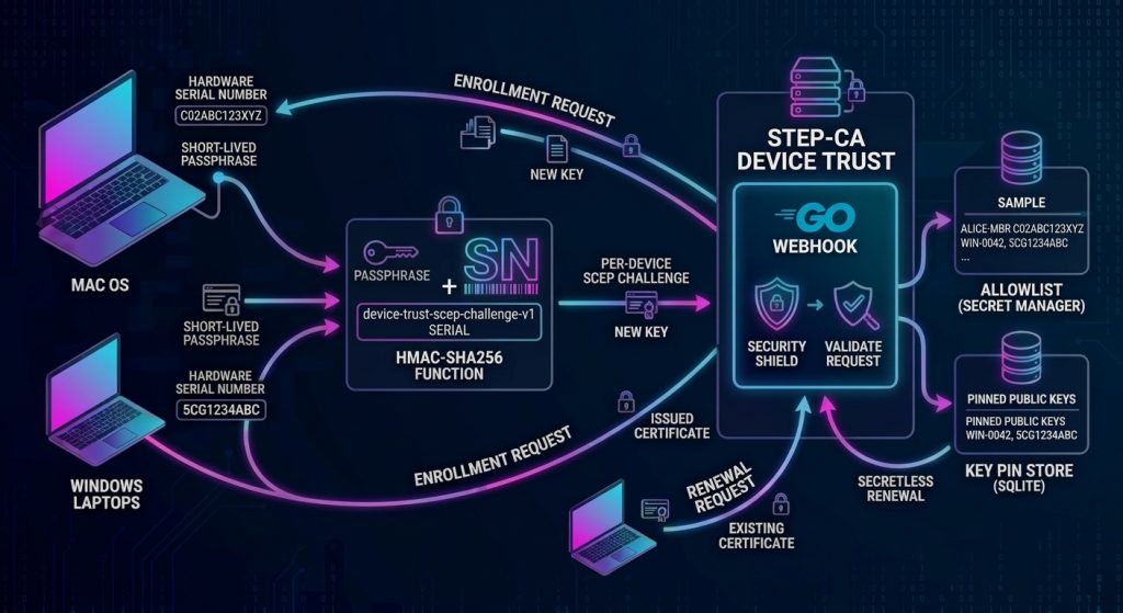 per-device SCEP challenge